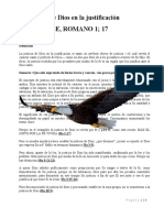 La Justicia de Dios en La Justificación YA IMPRESO