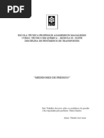 Trabalho de Med. de Pressão