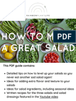 Rainbow Plant Life How To Make A Great Salad