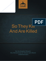 So They Kill and Are Killed