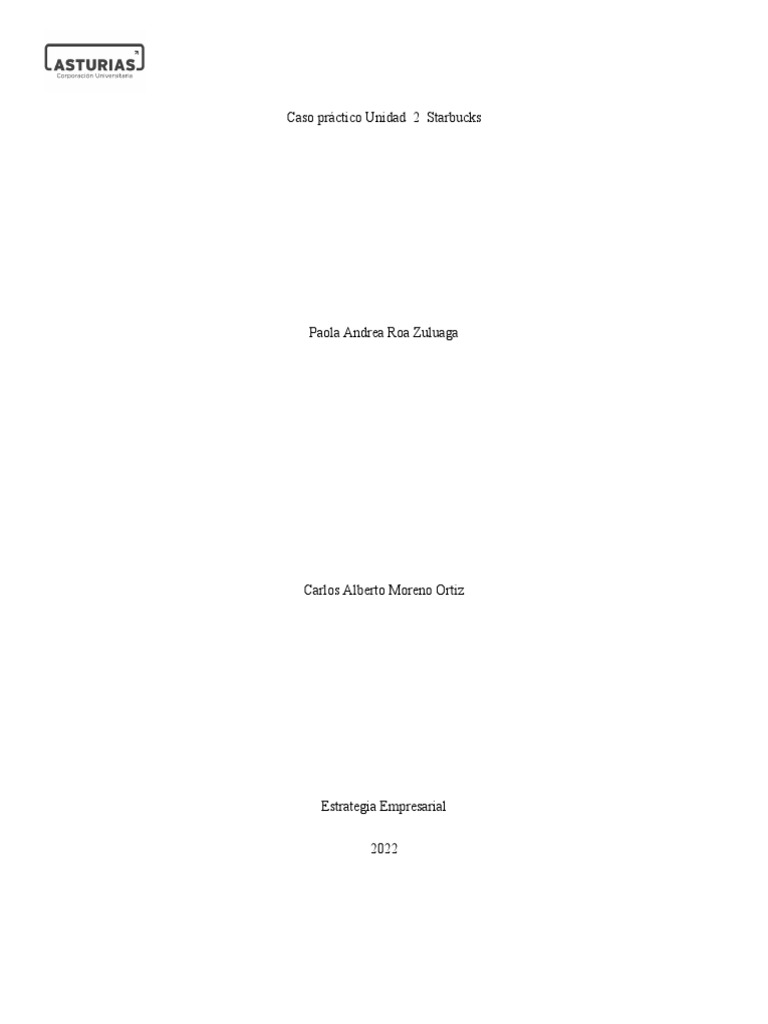 Starbucks | PDF