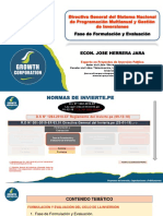 Presentaci N PPT - Fase de Formulaci N y Evaluaci N de Las Inversiones