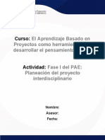 2.3 Formato - Fase I Del PAE