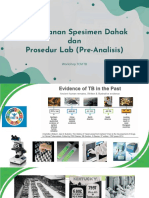 Pres Penanganan Spesimen Dahak - Prosedur Lab (Pre-Analisis) 20.08.21