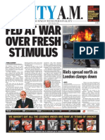 Fed at War Over Fresh Stimulus: Riots Spread North As London Clamps Down