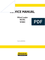 Service Manual: W W270C Wheel Loader W300C