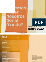 Informe Anual Natura GRI 2020