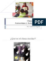 Clima Escolar - Autoestima y Autoconcepto