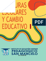 Modulo V - de Culturas Escolares y Cambio Educativo