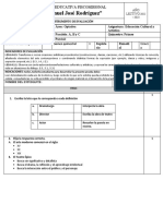 Instrumento de Evaluación Noveno