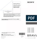 Manual Sony Bravia KDL-32P3600 (37 Páginas)
