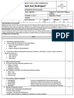 Instrumento de Evaluación Decimo