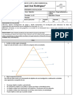 Instrumento de Evaluación Segundo