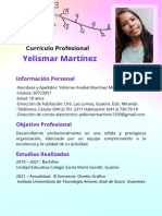 Currículo Yelismar