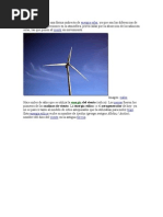 La energía eólica