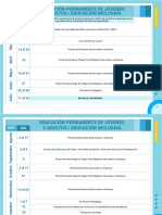 4 Cronograma de Actividades EPJA