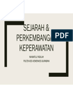 Sejarah Perkembangan Keperawatan