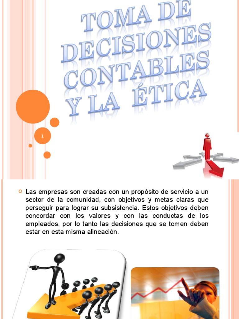 Toma de Decisiones Eticas y Conta | PDF | Contabilidad | Toma de decisiones