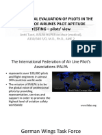 Ifalpa Psychological Evaluation Context of Pilot Aptitude 15 1130 F