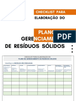 Checklist PG Rs