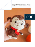 Cinnmonroll Monkey PDF Amigurumi Free Pattern