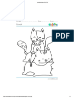 Desenho De Gatos Kawaii Em Uma Xícara De Café Para Colorir Para Crianças  PNG , Gato Kawaii, Animais Kawaii, Ilustração Fofa PNG Imagem para download  gratuito