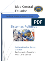 Sistemas Politicos Adriana Barros T3