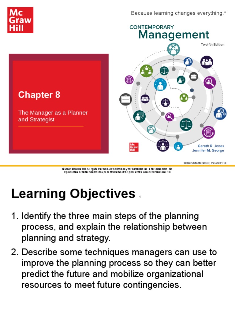 Topic 3 Planning | PDF | Strategic Management | Scenario Planning