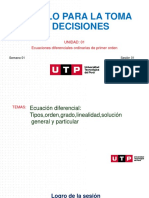 S01.s1 Ecuacion Diferencial Ordinaria. Ec.dif.Exacta Verano