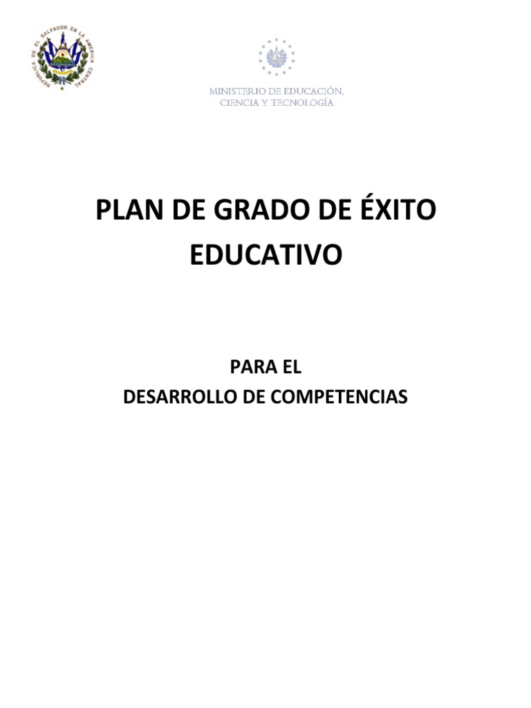 Modelo de Plan de Grado 2023 | PDF | Evaluación | Aprendizaje