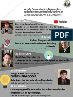 Ciclo de Conferencias "Primer Encuentro de Innovadores Educativos"