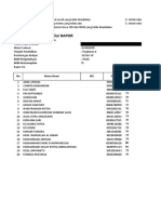 Format Excel Import Nilai RAPOR Aplikasi Dapodik