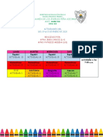 09 Al 13 Enero Actividades