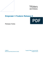 Empower FR5 Release Notes