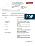 Calculo de probabilidad y estadística en examen de secundaria