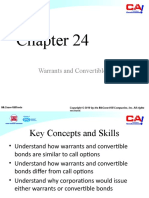 Chapter 24 - Warrants and Convertibles