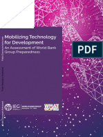 Mobilizing Technology For Development An Assessment of World Bank Group Preparedness