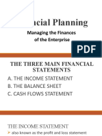 Financial Plan Presentation