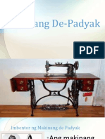 Q3 - Lesson 2 - Makinang de Padyak