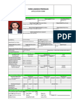 HR Form 001 - APPLICATION FORM New