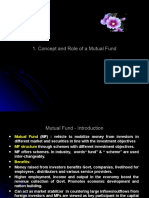 Concept and Role of A Mutual Fund