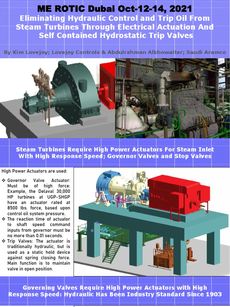 Eliminating Hydraulic Control and Trip Oil Lovejoy PDF Valve Actuator
