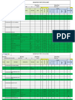 Boughtout Part Status Sheet (BPS)