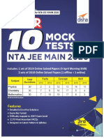 Disha Super 10 Mock Tests For JEE Main 2020 (Crackjee - Xyz)