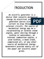 PHYsics Class12 Project Report Cbse 2020 2021 On Topic Ac Generator