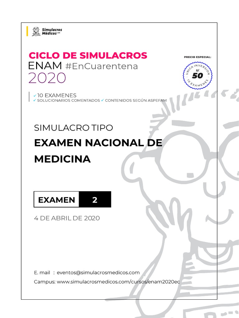 Sample Medical School Entrance Exam A 10Page Practice Test and