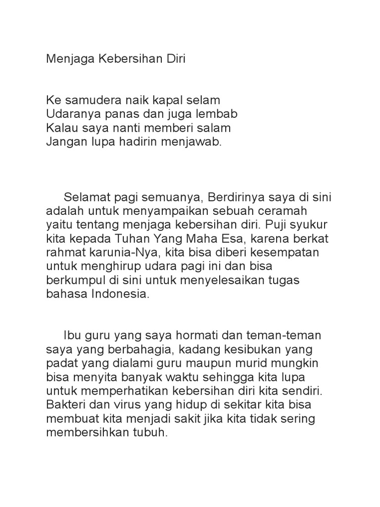 Pendekatan Minimal Dalam Menjaga Diri