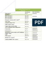 Gasoil Specification SPC 2016