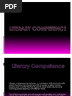 Literary Competence