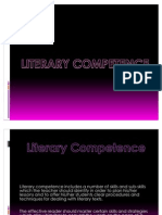 Literary Competence